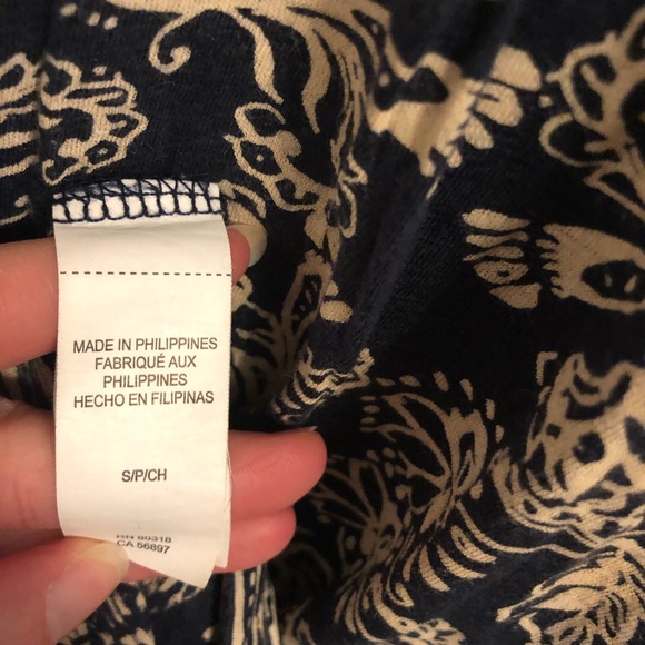 Lucky Brand 3/4 Sleeve Blouse - Picture 3 of 6